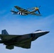 F-22 Raptor Aerial Demonstration Team performs at the Airpower Over Hampton Roads Airshow 2025