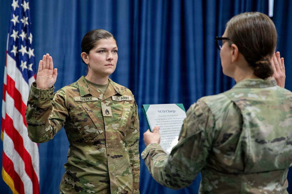 Staff Sgt. Lyerly Promotion