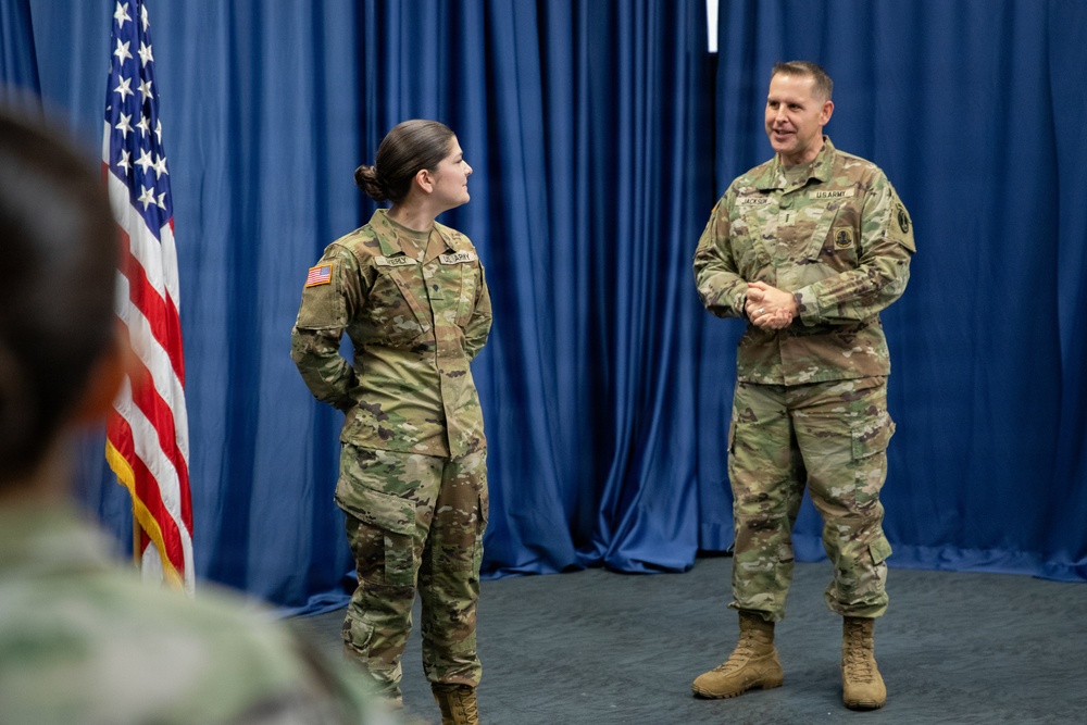 Staff Sgt. Lyerly Promotion