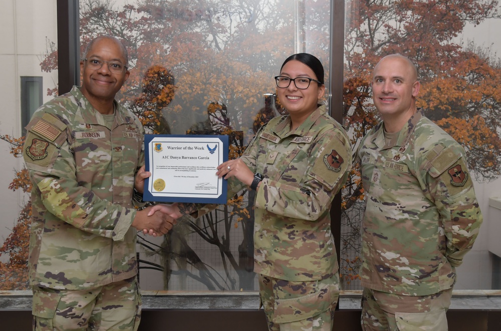 warrior of the Week: A1C Garcia