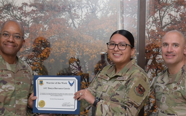 warrior of the Week: A1C Garcia