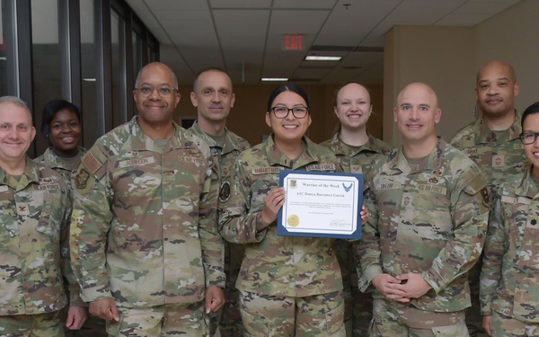 warrior of the Week: A1C Garcia