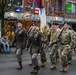 101st Airborne Division Soldiers Participate in the NUTS Parade During Bastogne 81