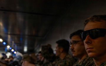 U.S. Marines Embark LCAC 90