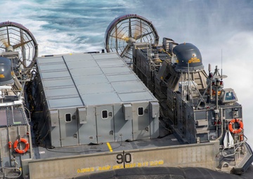 U.S. Marines Disembark U.S.S. Makin Island