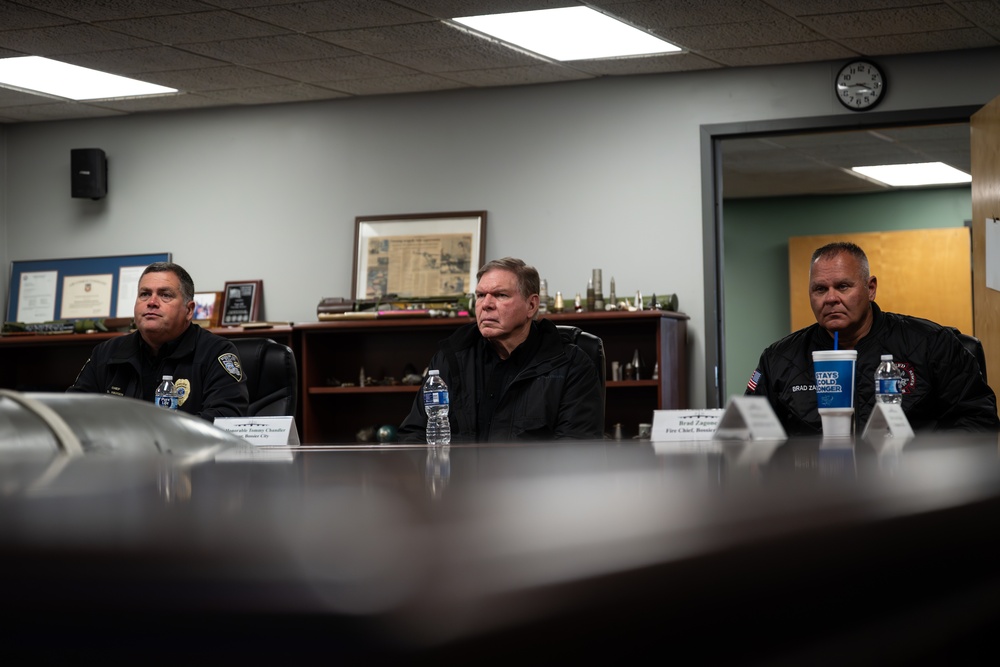 Bossier City Mayor’s EOD Immersion at Barksdale AFB