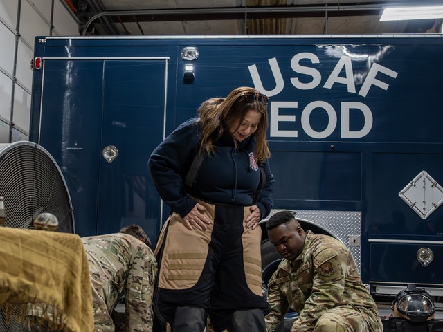Bossier City Mayor’s EOD Immersion at Barksdale AFB