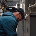 Ronald Reagan Sailors and PSNS Contractors Conduct Maintenance