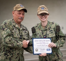 Fire Controlman 1st Class Chloe Lane Named Senior Sailor of the Quarter at Naval Surface Warfare Center, Port Hueneme Division