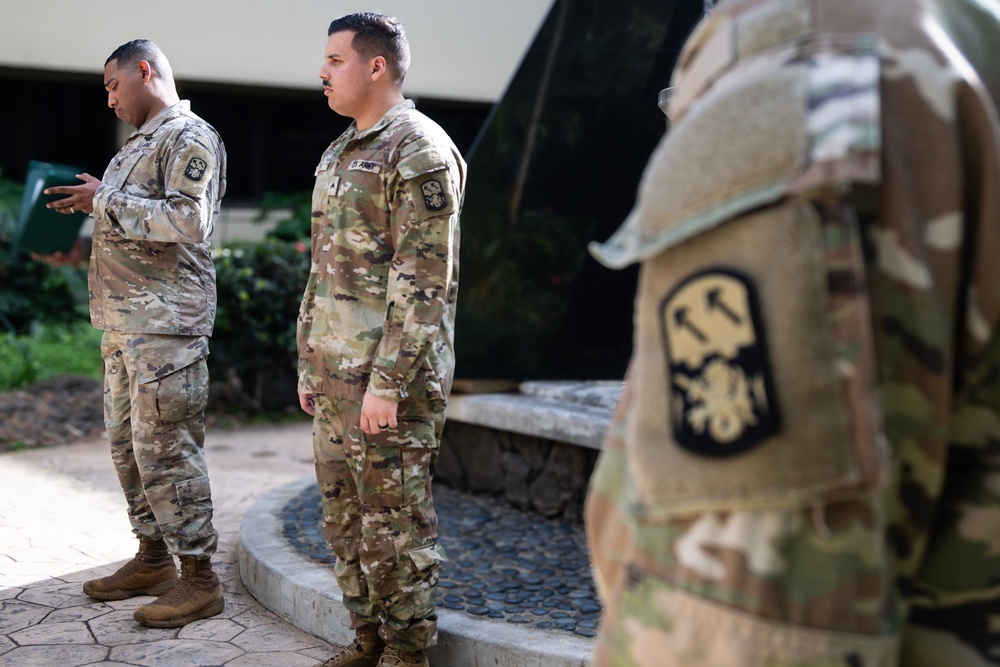 94th AAMDC NCO Promotion Ceremony