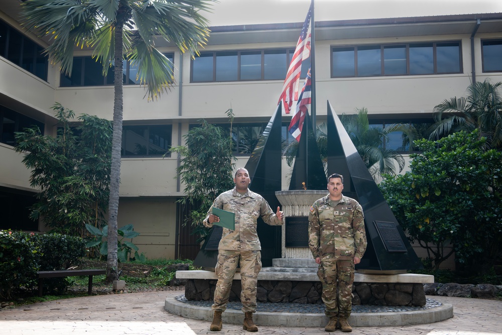 94th AAMDC NCO Promotion Ceremony