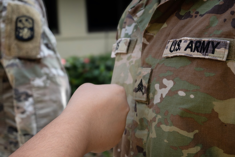 94th AAMDC NCO Promotion Ceremony