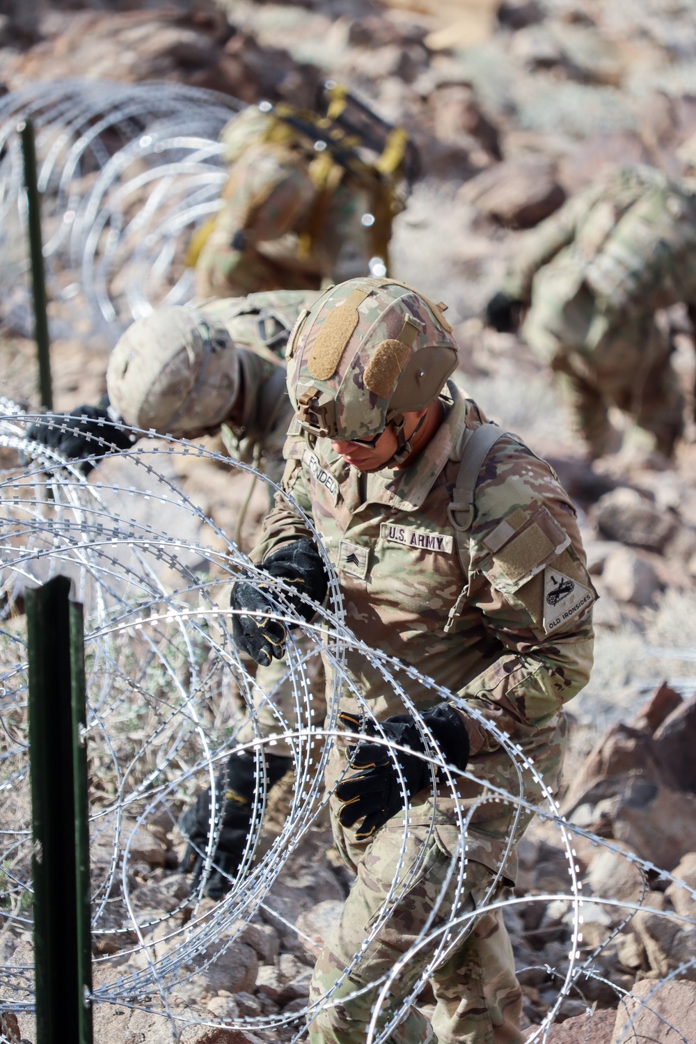 El Centro c-wire emplacement