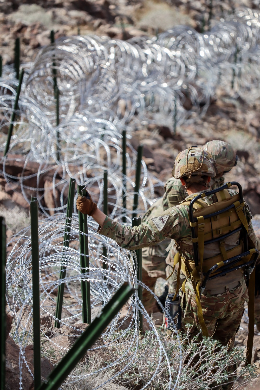 El Centro c-wire emplacement
