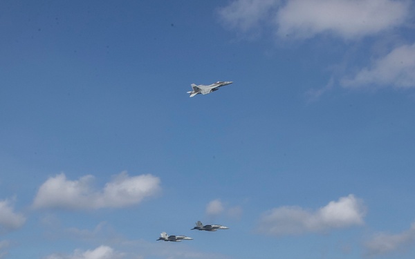 USS Abraham Lincoln conducts routine operations