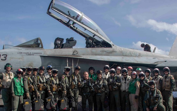 USS Abraham Lincoln conducts routine operations