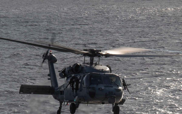 USS Abraham Lincoln conducts routine operations