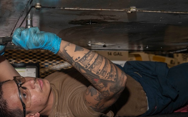 USS Abraham Lincoln conducts routine operations