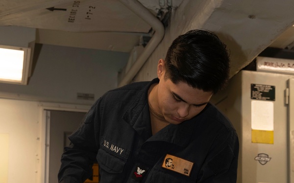 USS Abraham Lincoln conducts routine operations