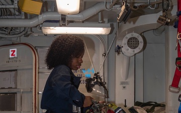 USS Abraham Lincoln conducts routine operations