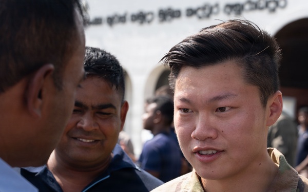 C-130J team delivers humanitarian aid in Jaffna, Anuradhapura