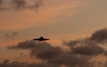 Abraham Lincoln conducts routine flight operations