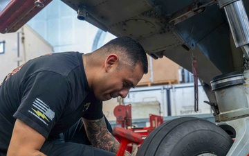 Abraham Lincoln conducts routine operations.