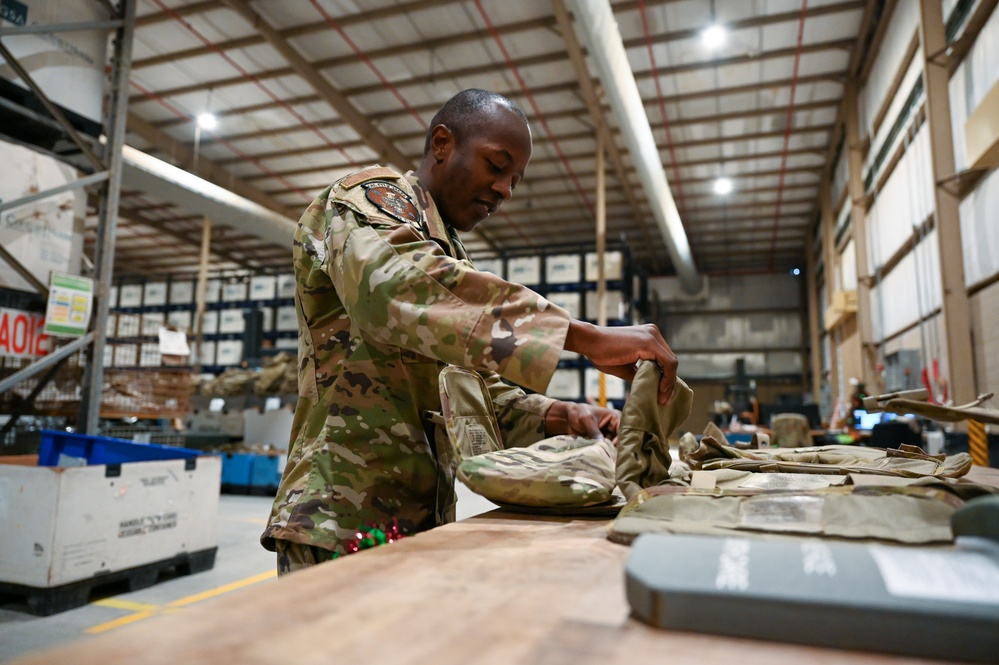 379th ETDC ensures access to critical protective gear