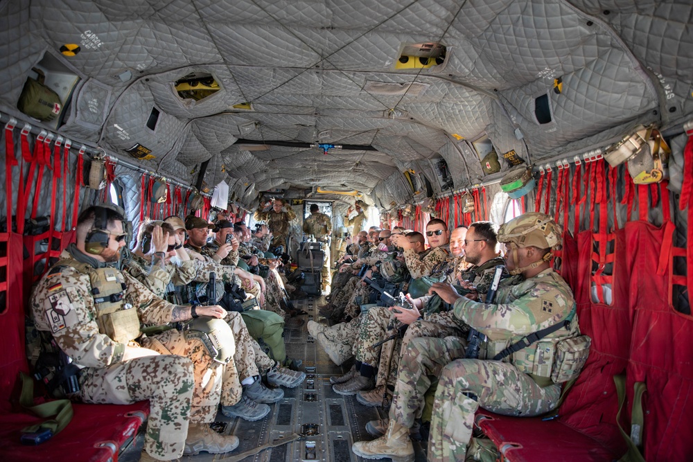 U.S., German Soldiers Enhance Readiness and Partnership During Schützenschnur Qualification at Beneswala Range