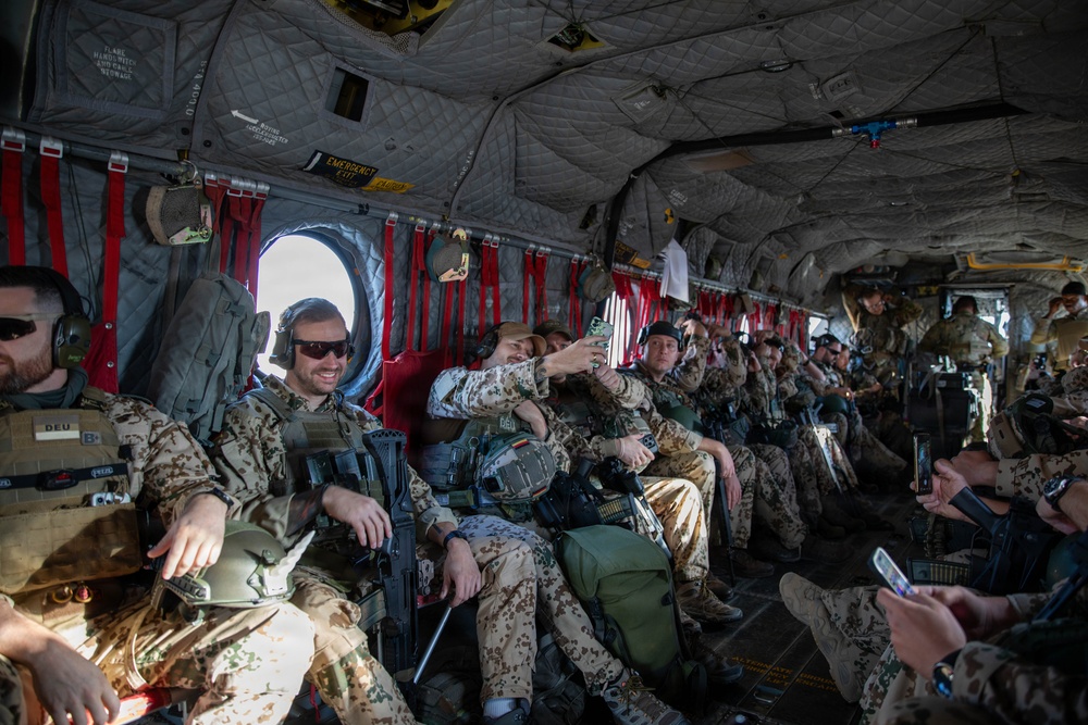 U.S., German Soldiers Enhance Readiness and Partnership During Schützenschnur Qualification at Beneswala Range