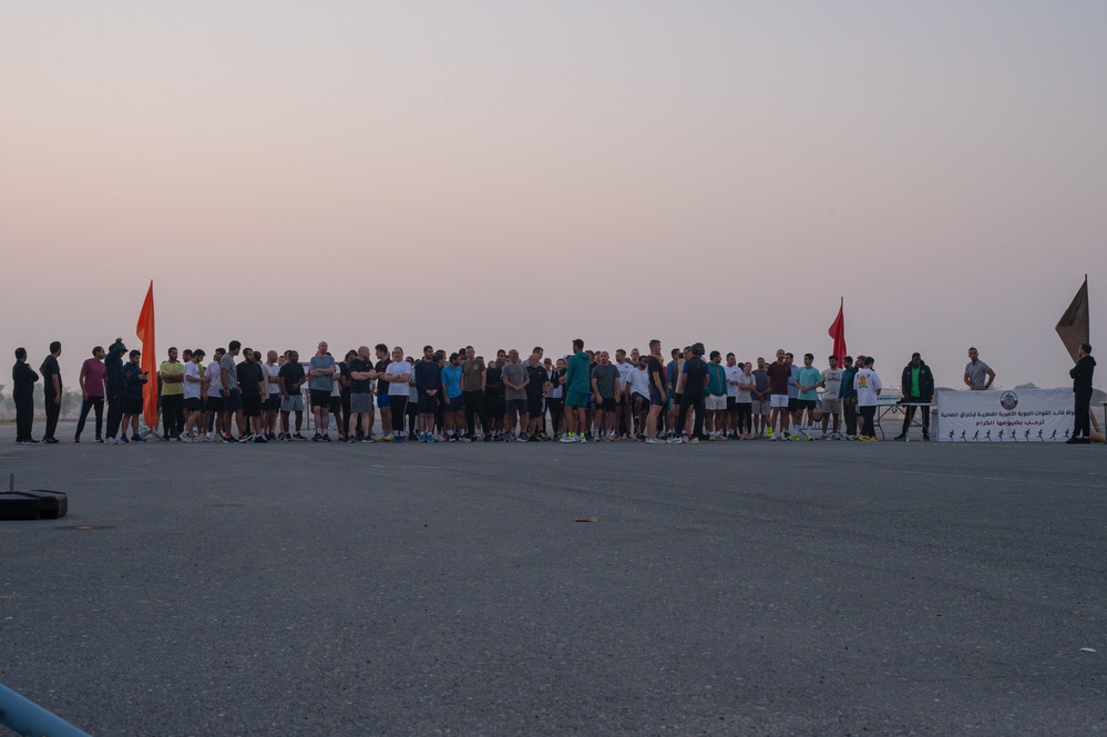 Qatar, U.S. service members participate in 5K