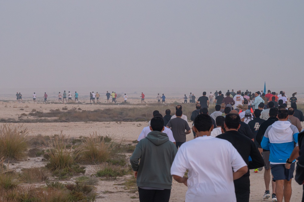 Qatar, U.S. service members participate in 5K