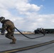 U.S. Marines perform ordnance loading and refueling