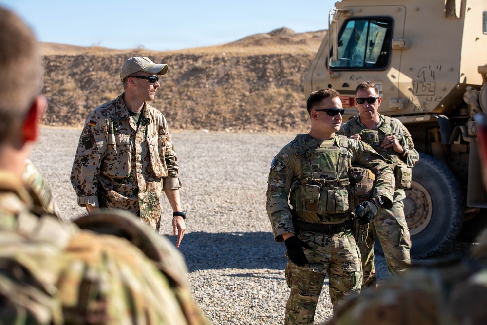 U.S., German Soldiers Enhance Readiness and Partnership During Schützenschnur Qualification at Beneswala Range