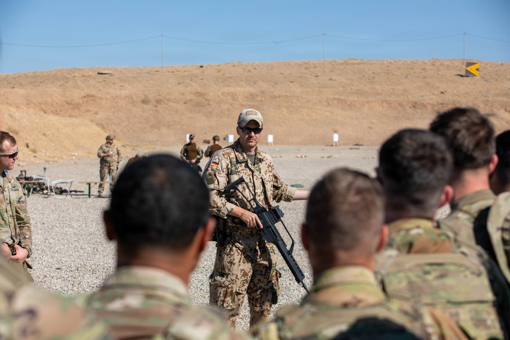 U.S., German Soldiers Enhance Readiness and Partnership During Schützenschnur Qualification at Beneswala Range