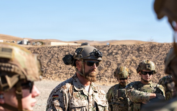 U.S., German Soldiers Enhance Readiness and Partnership During Schützenschnur Qualification at Beneswala Range