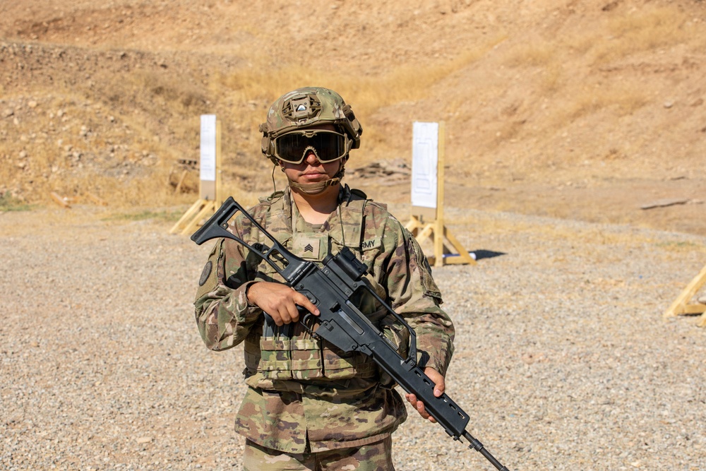 U.S., German Soldiers Enhance Readiness and Partnership During Schützenschnur Qualification at Beneswala Range