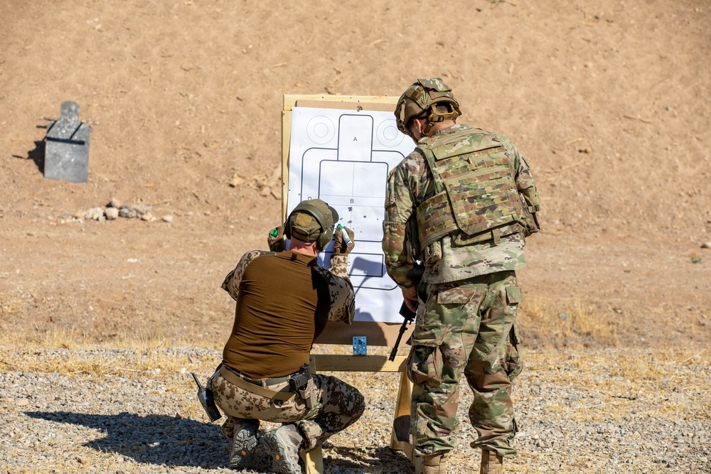 U.S., German Soldiers Enhance Readiness and Partnership During Schützenschnur Qualification at Beneswala Range