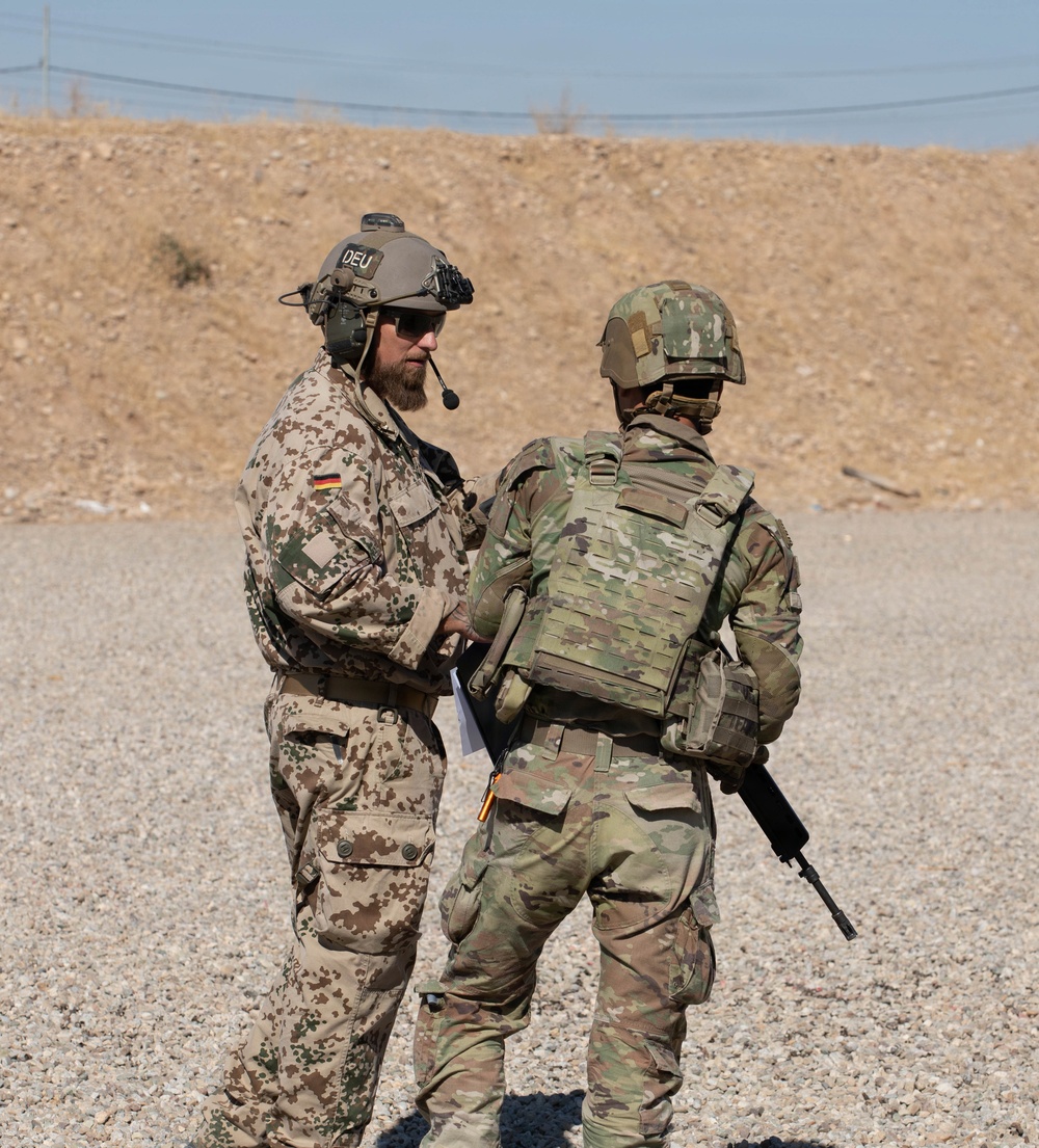 U.S., German Soldiers Enhance Readiness and Partnership During Schützenschnur Qualification at Beneswala Range