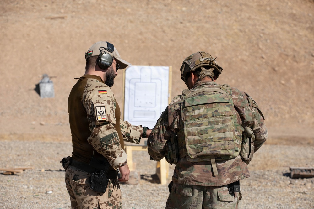 U.S., German Soldiers Enhance Readiness and Partnership During Schützenschnur Qualification at Beneswala Range