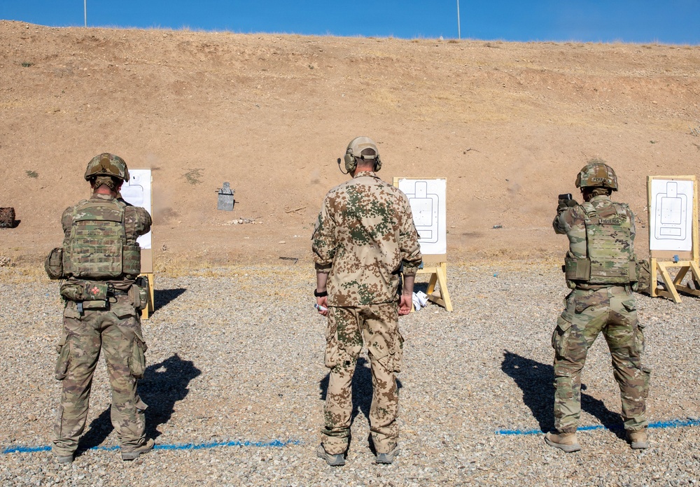 U.S., German Soldiers Enhance Readiness and Partnership During Schützenschnur Qualification at Beneswala Range