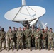 Fleet Compton visits SPACECENT personnel in the CENTCOM AOR