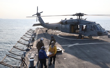 USS McFAUL Conducts Flight Operations