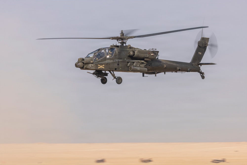 Task Force Shikra (3-4 AHB) participates in Exercise Sky Shield 2025