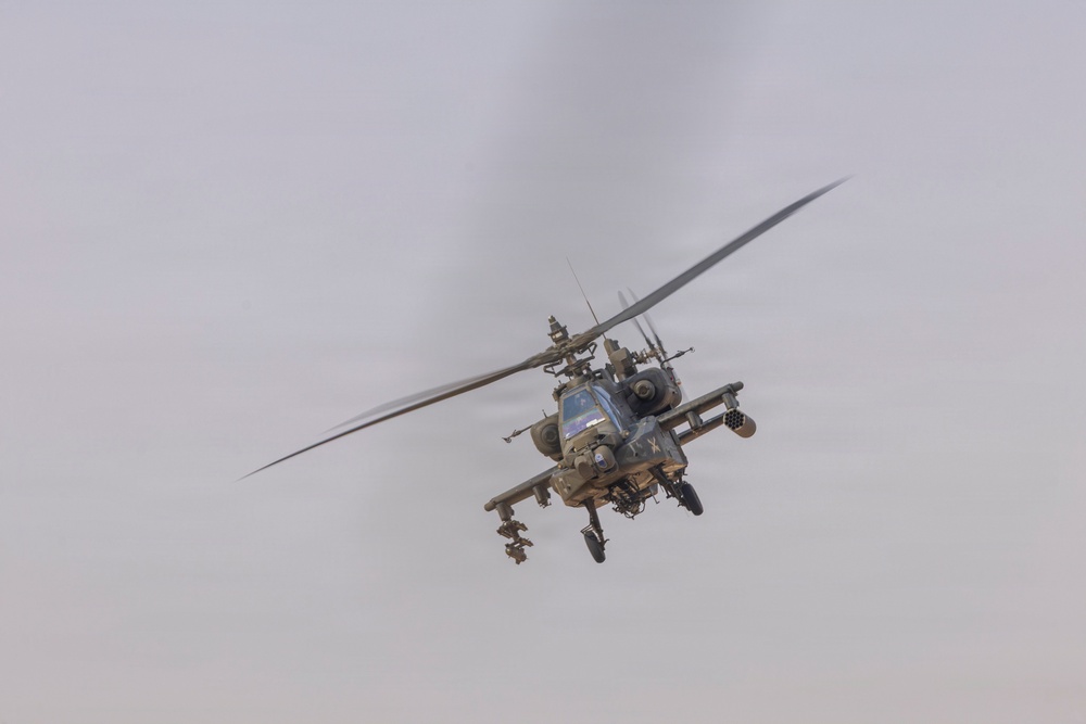 Task Force Shikra (3-4 AHB) participates in Exercise Sky Shield 2025