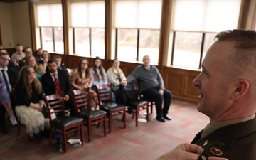 Colonel Merlin Kynaston's Promotion Ceremony