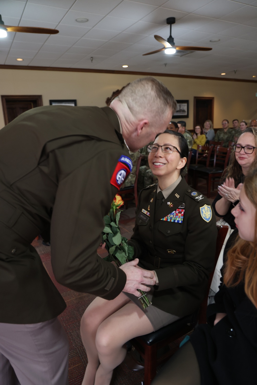 Colonel Merlin Kynaston's Promotion Ceremony