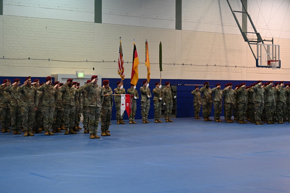 1-91 CAV Reflagging To 3-504 PIR