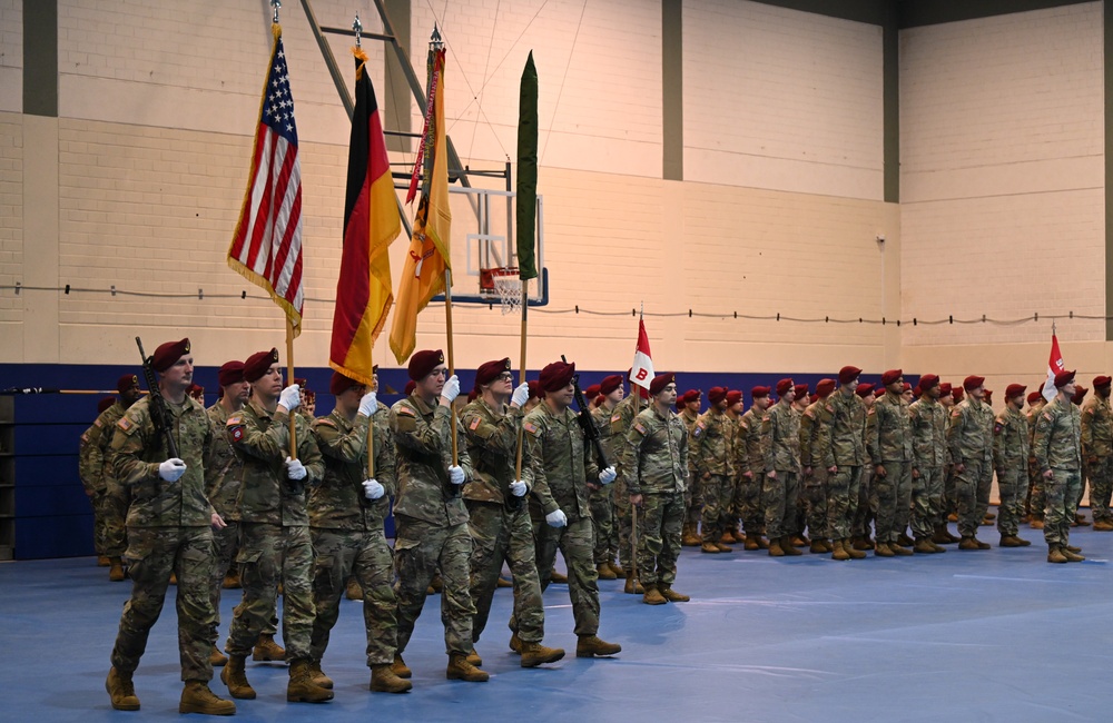 1-91 CAV Reflagging To 3-504 PIR