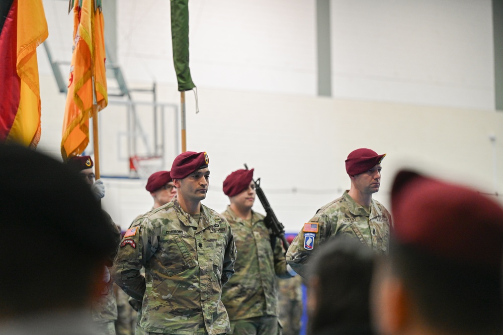 1-91 CAV Reflagging To 3-504 PIR